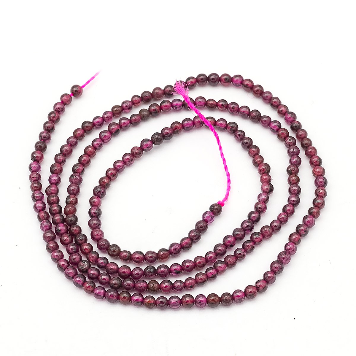 Бусины Натуральный Гранат